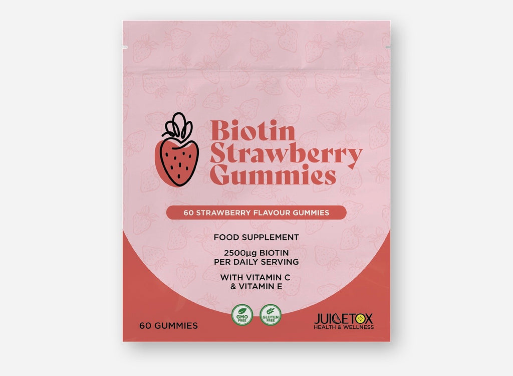 Biotin Strawberry Gummies