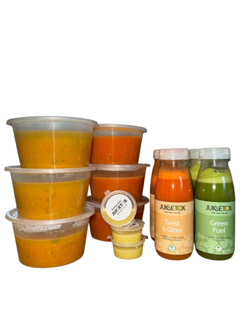 3 & 5 Day Vegan Juice & Soup Wellness Plan