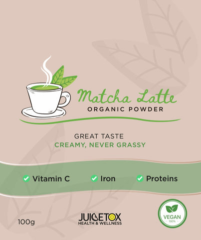 100g Matcha Latte Organic Powder