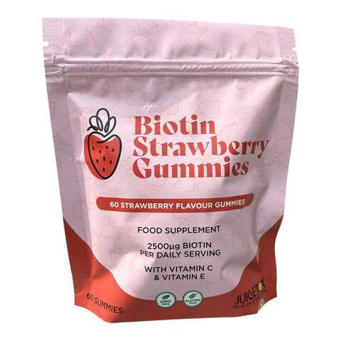 Biotin Strawberry Gummies