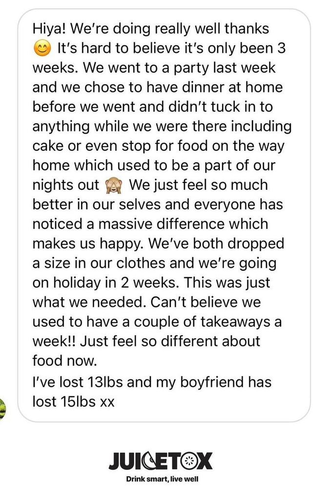 A Lux 3 week transformation eBook - Juice & fat stripping challenge